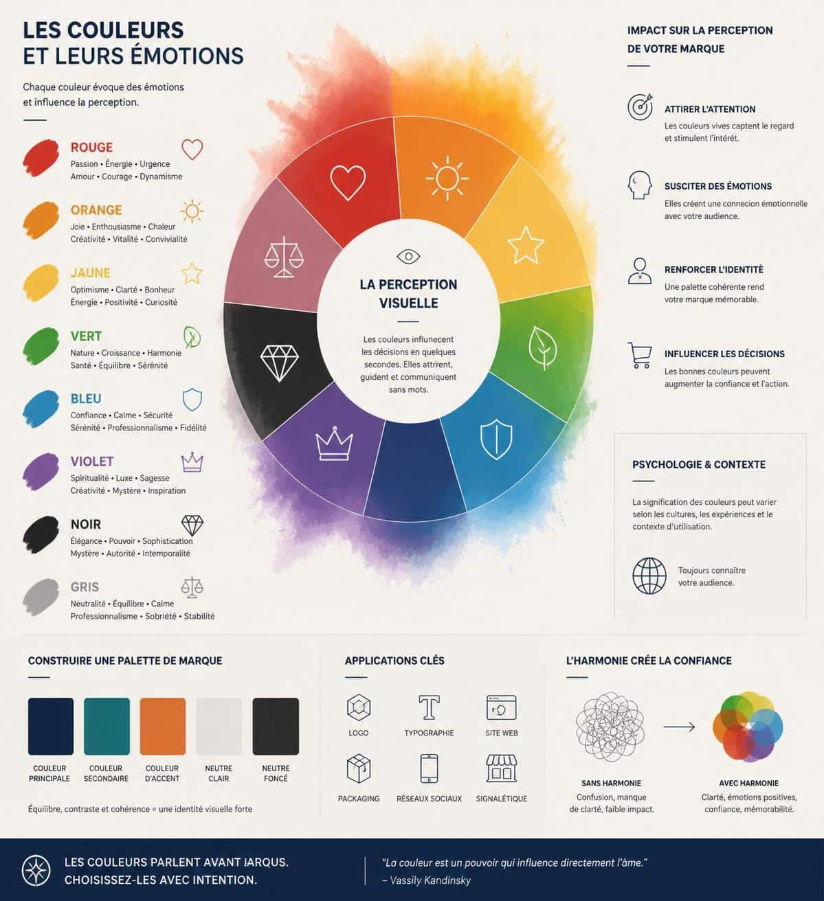 découvrez l'impact réel des couleurs en marketing et explorez au-delà de la psychologie chromatique pour comprendre ce que les marques doivent vraiment savoir.
