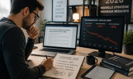 découvrez pourquoi vos articles de 1 500 mots n'arrivent pas à bien se positionner et quel format de contenu privilégier pour réussir votre référencement en 2026.