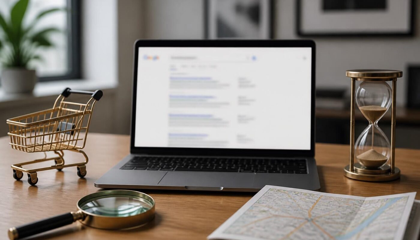 découvrez les 4 catégories d'intention de recherche que google n'enseigne pas mais utilise réellement pour optimiser ses résultats.
