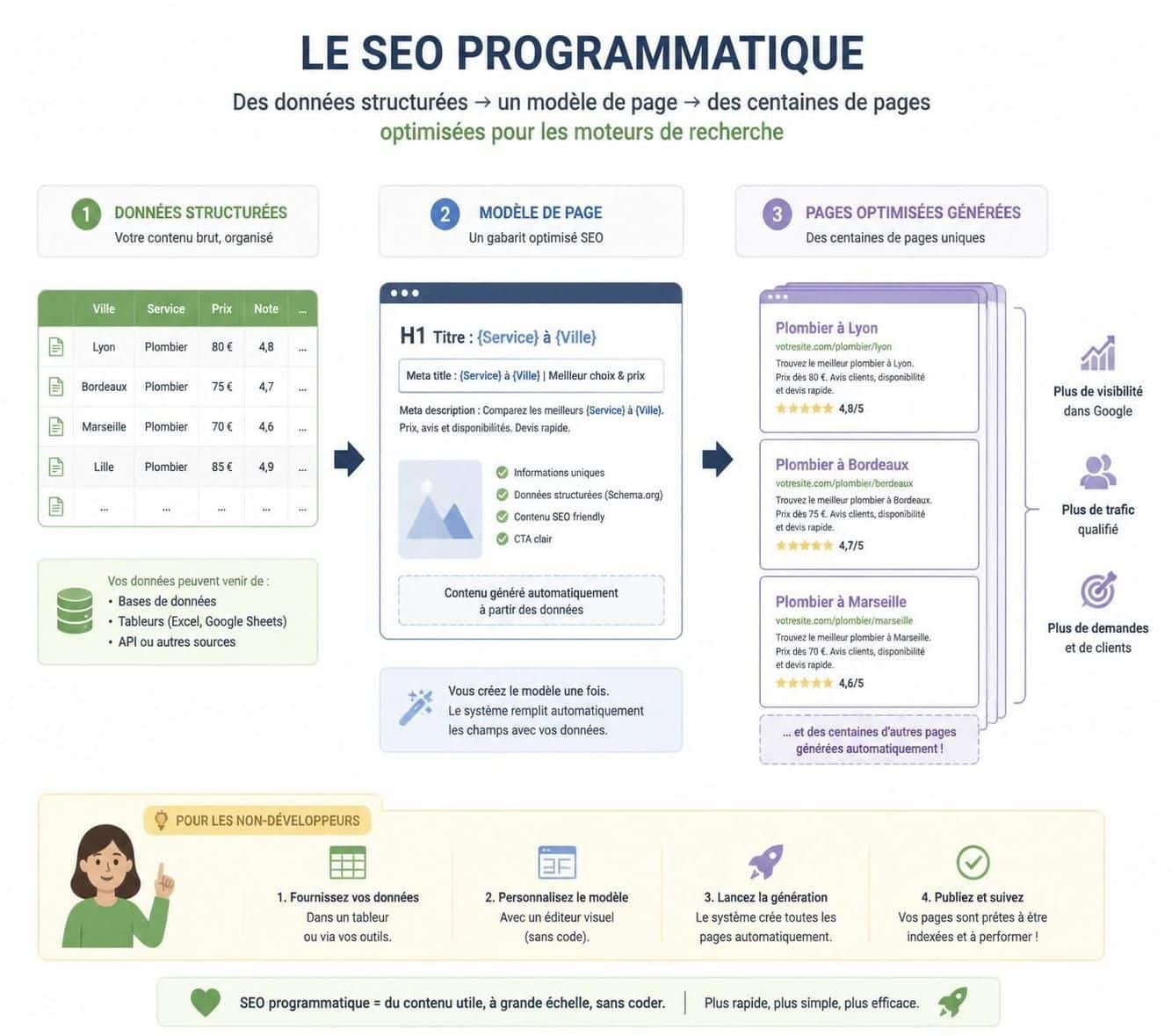 découvrez comment démarrer concrètement le seo programmatique même sans compétences en développement. guide pratique pour les non-développeurs.