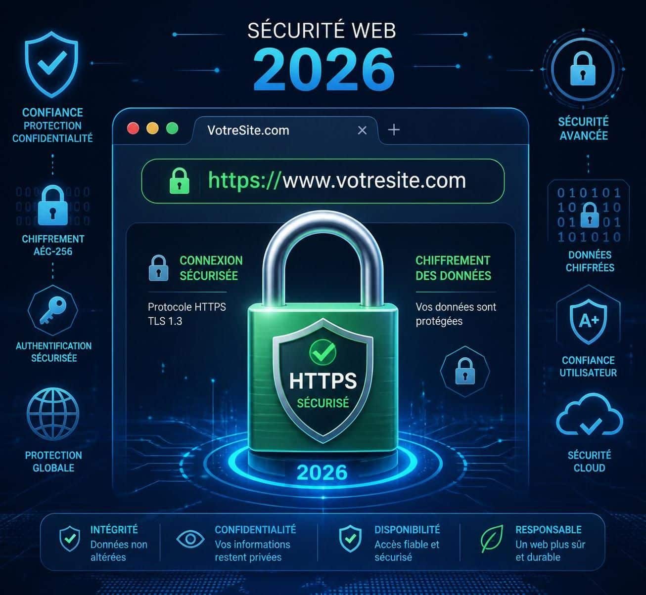 d&eacute;couvrez pourquoi passer votre site en https en 2026 est essentiel et comment un certificat ssl gratuit peut r&eacute;pondre &agrave; la majorit&eacute; de vos besoins de s&eacute;curit&eacute;.
