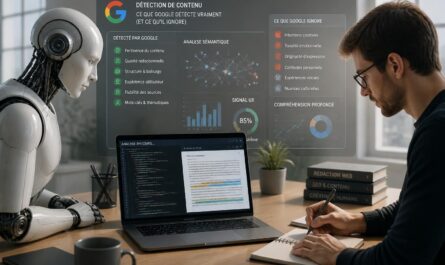 découvrez comment google identifie la rédaction web assistée par ia, ce qu'il détecte réellement et ce qu'il ne prend pas en compte pour mieux optimiser votre contenu.