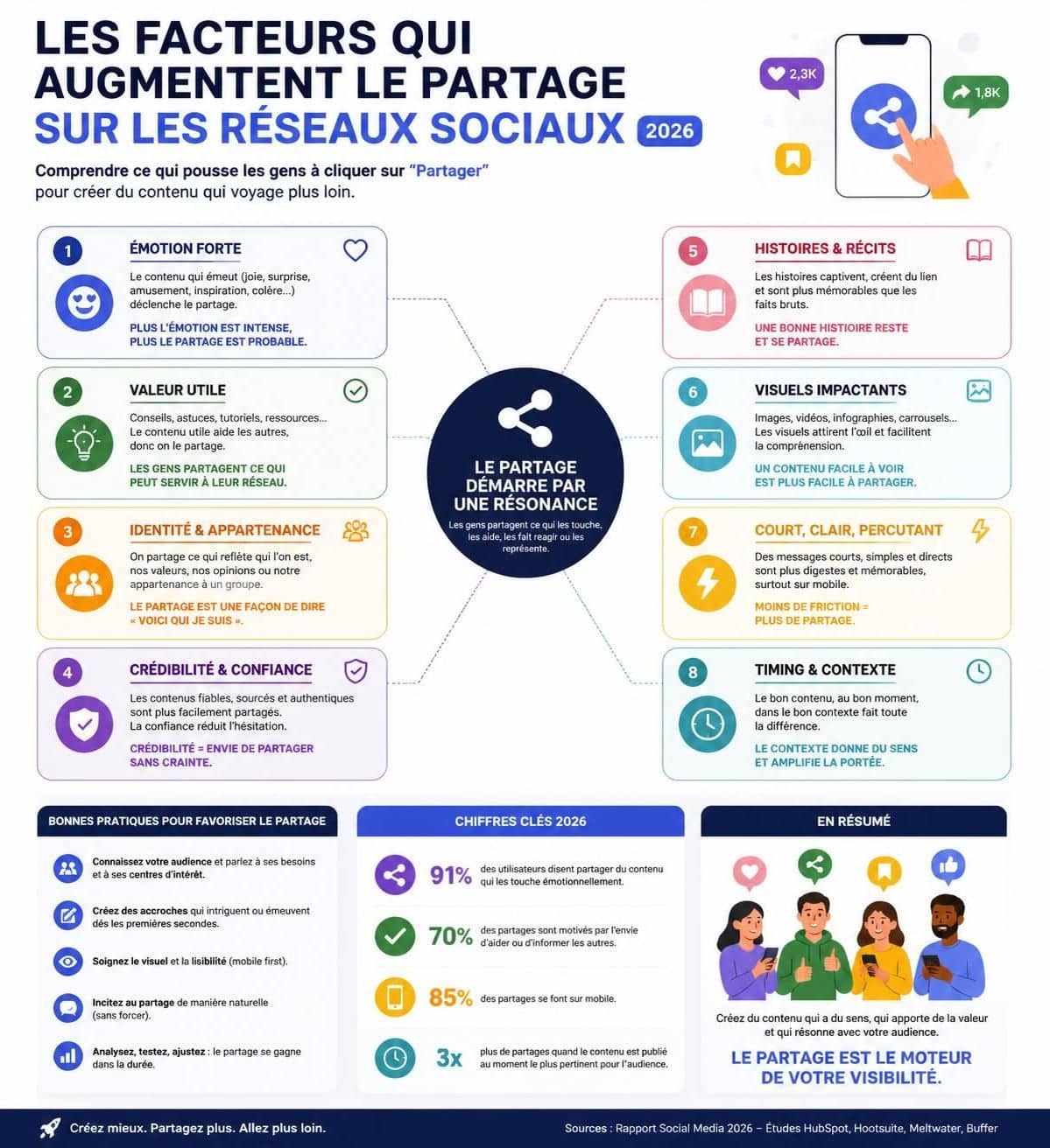 découvrez les raisons pour lesquelles vos infographies ne sont pas partagées autant que vous le souhaitez et comment les médias parviennent à capter l'attention et à maximiser leur diffusion.