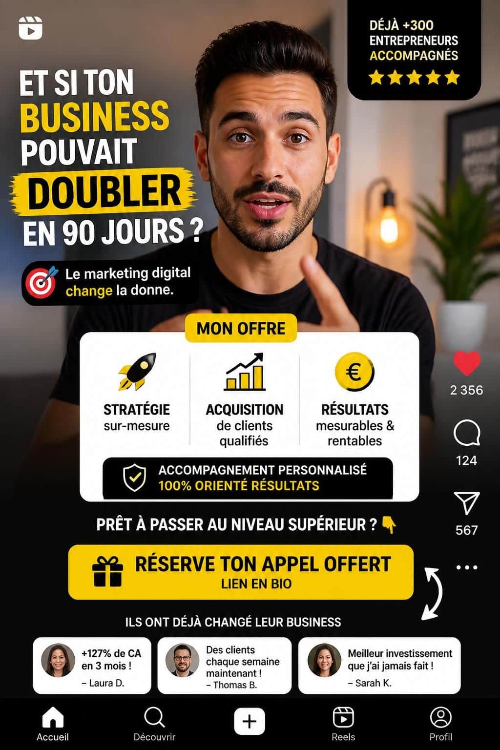découvrez pourquoi votre reel à 50 000 vues n'a pas converti de clients et apprenez les stratégies efficaces pour transformer vos vues en ventes concrètes.
