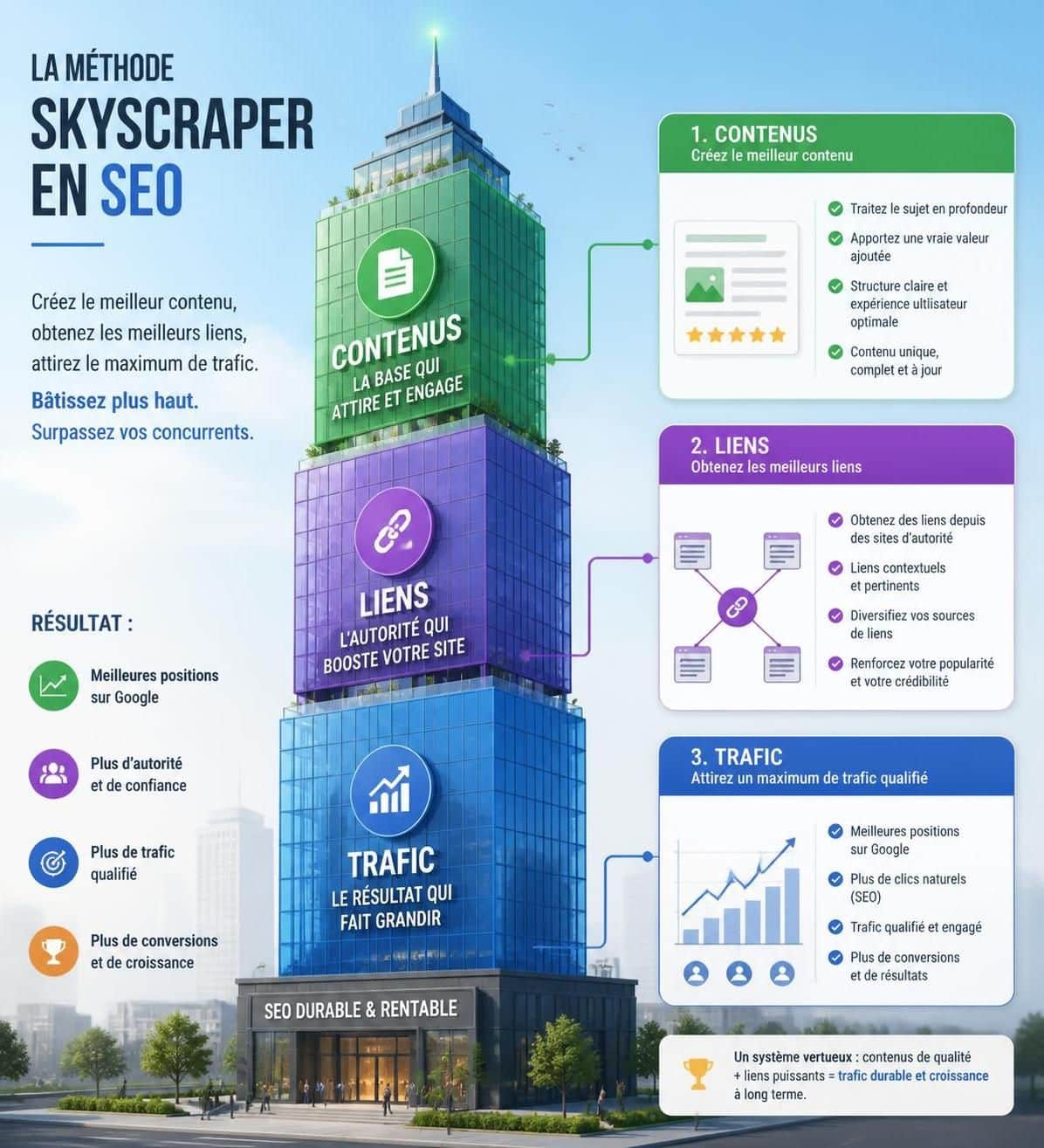 découvrez si la technique du "skyscraper" est toujours efficace en 2026 à travers une analyse détaillée de 80 cas réels. obtenez des insights précieux pour optimiser votre stratégie seo.